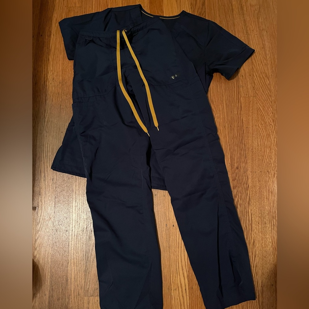 Navy Blue Carhartt Scrubs